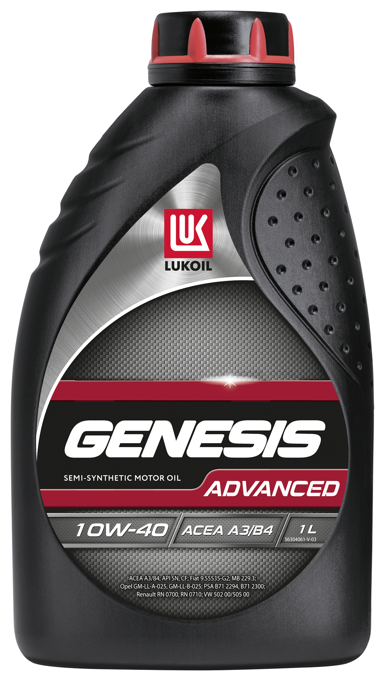 LUKOIL GENESIS ADVANCED 10W-40 - 1 Liter
